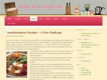 Recipe For A Simple Life