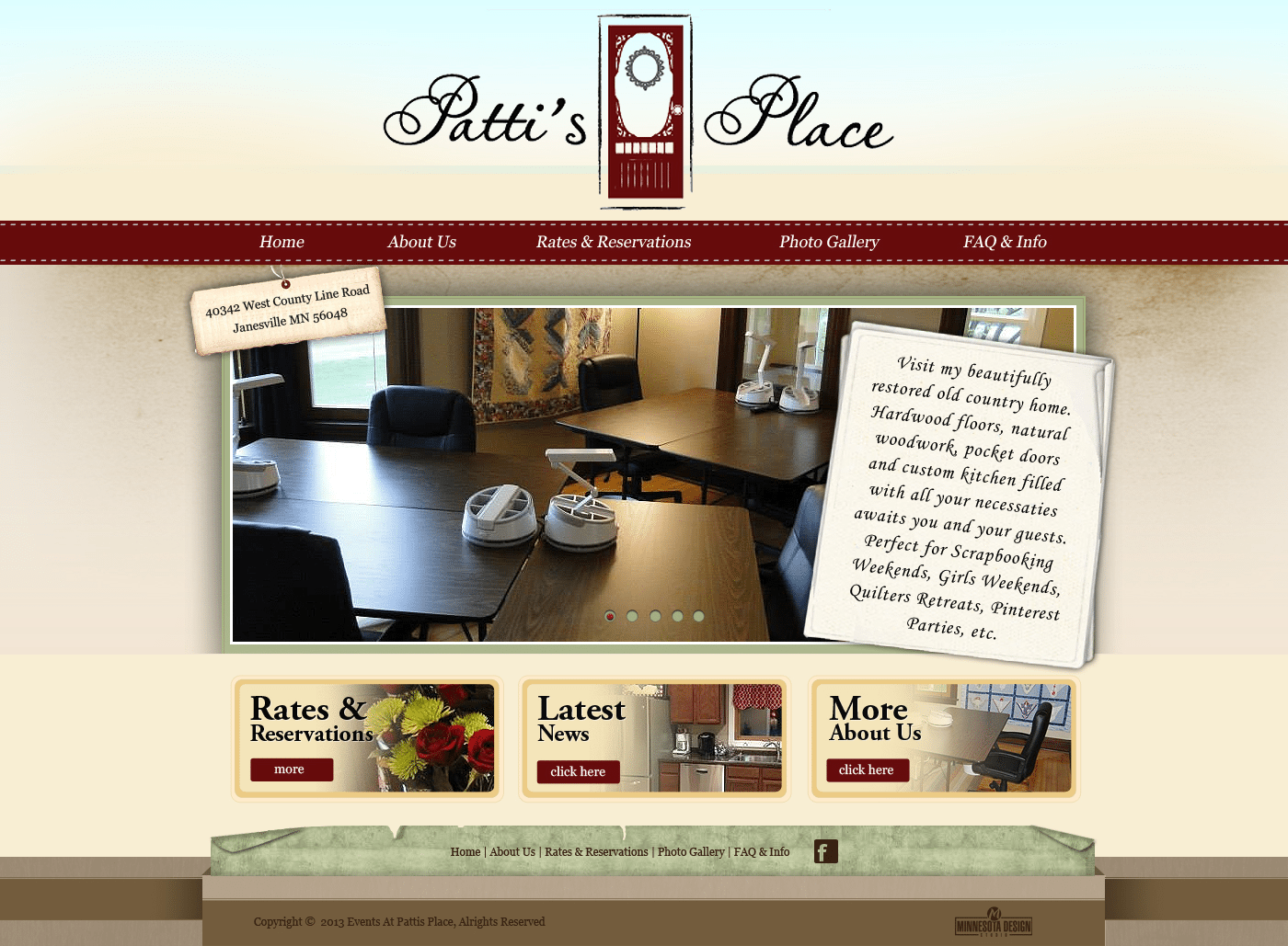 Scrapbooking  Design Events At Patty's Place Minnesota Design Studio