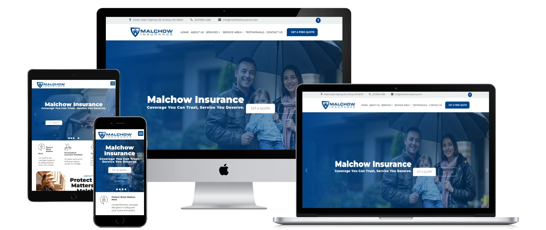 Insurance Web Design & SEO