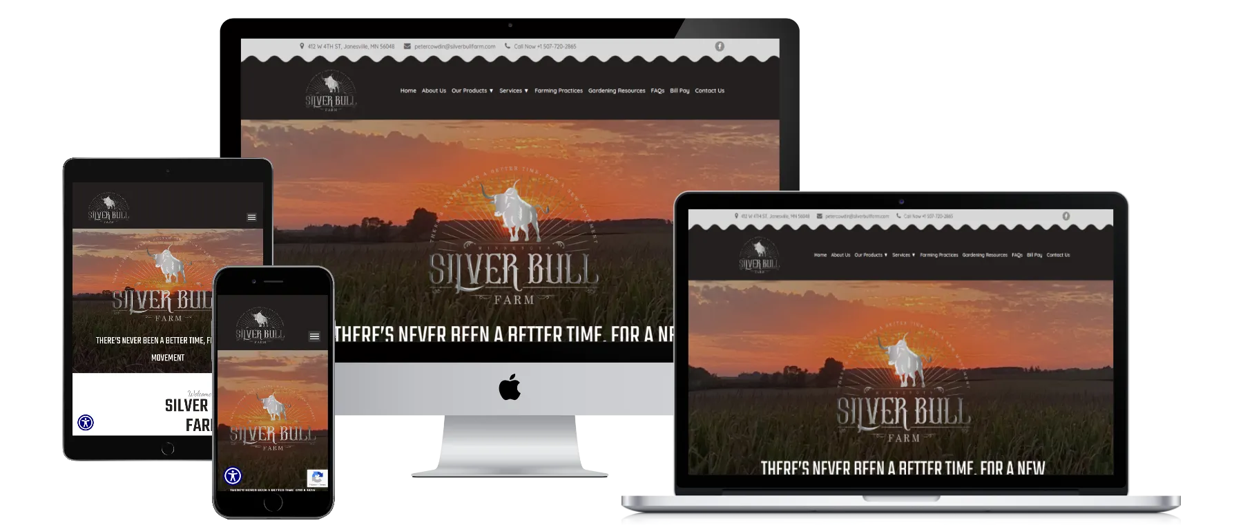 Retail Sales Web Design