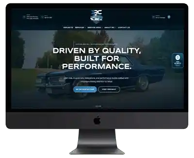 Innovative Rod and Custom homepage preview